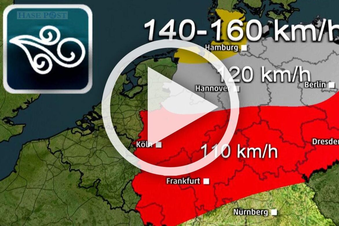 Video-Wetter-News: Unwetterwarnung für Freitag