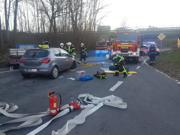 Vier Verletzte nach Kollision zweier Fahrzeuge in Bramsche