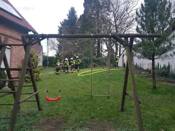 Verpuffung in alter Schmiede in Dissen