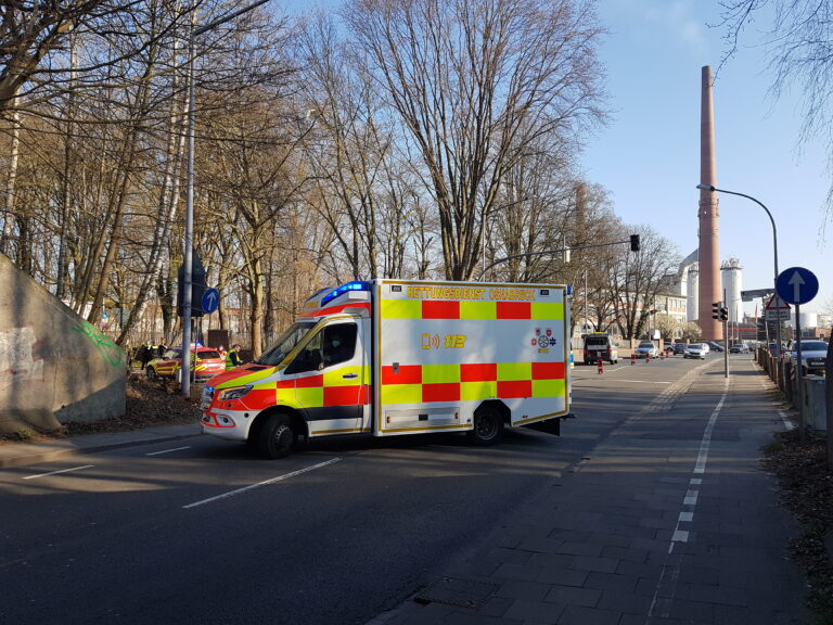 Tödlicher Fahrradunfall im Stadtteil Hafen