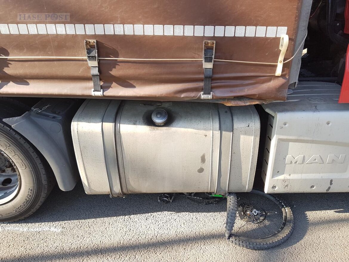 Tödlicher Fahrradunfall im Stadtteil Hafen