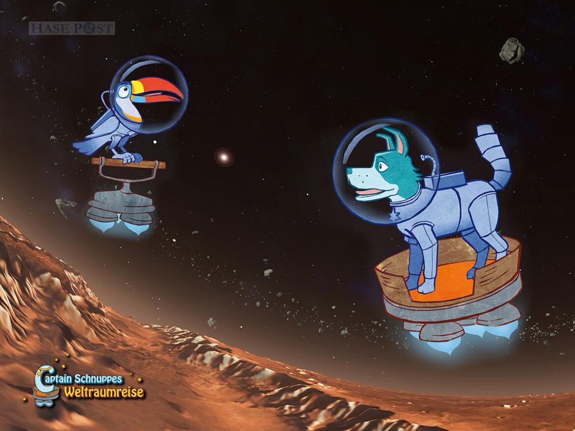 Auf „Captain Schnuppes Weltraumreise“ bestehen Kinder viele spannende Abenteuer.