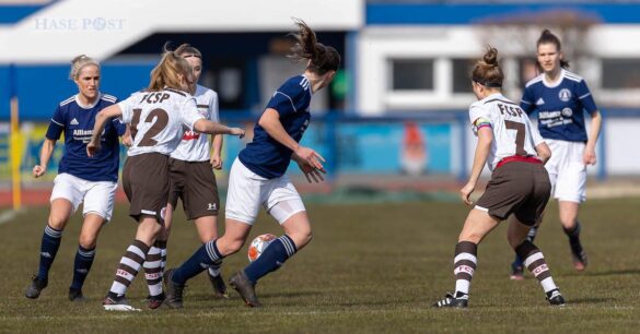 TSG 07 Burg Gretesch gewinnt mit 1:0 gegen St. Pauli. / Foto: Dieter J. Reinhard