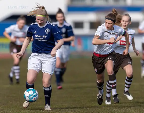TSG 07 Burg Gretesch gewinnt mit 1:0 gegen St. Pauli. / Foto: Dieter J. Reinhard