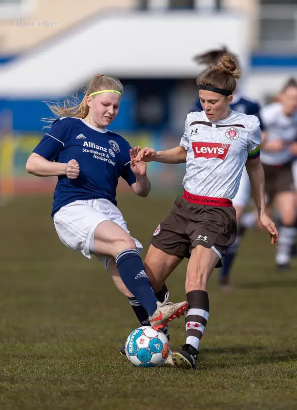 TSG 07 Burg Gretesch gewinnt mit 1:0 gegen St. Pauli. / Foto: Dieter J. Reinhard