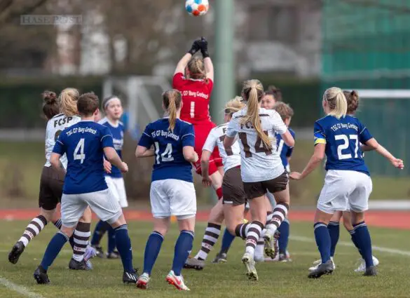 TSG 07 Burg Gretesch gewinnt mit 1:0 gegen St. Pauli. / Foto: Dieter J. Reinhard