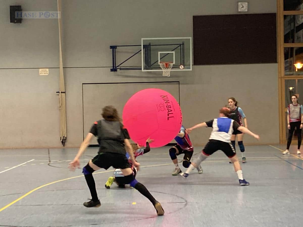 Kin-Ball-Training im TSG Dissen / Foto: Schulte