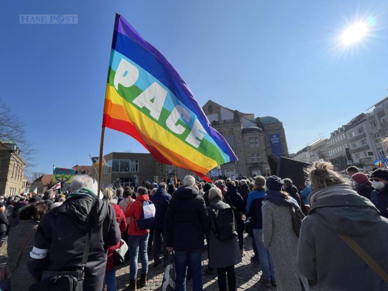Friedensdemo Osnabrück, 5. März 2022