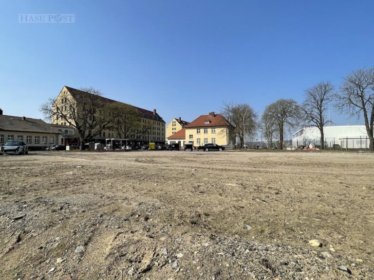 Hier soll der Icon-Tower stehen. / Foto: Pohlmann