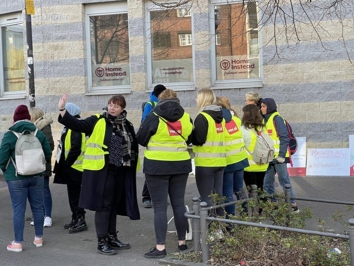 Demonstration von ver.di