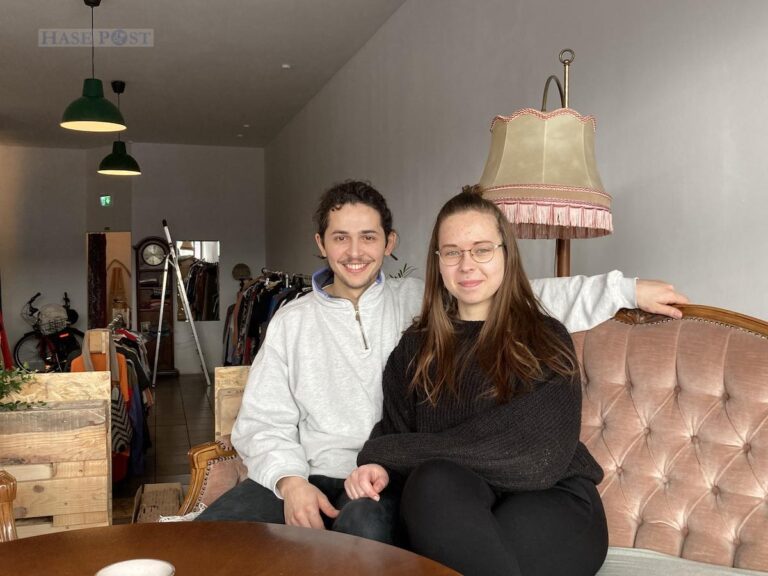 Alan-Simon Hamidi und Sarah Beier