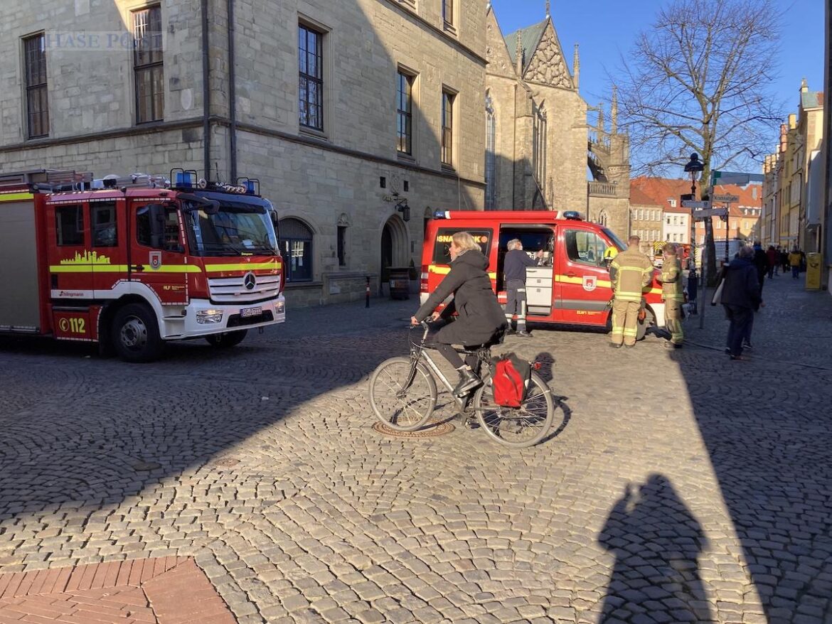 Großeinsatz vorm Walhalla