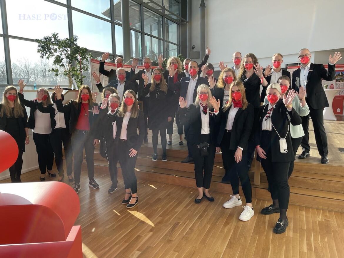 Das Messeteam der Sparkasse Osnabrück freut sich jetzt schon auf das nächste Jahr. / Foto: Sparkasse Osnabrück