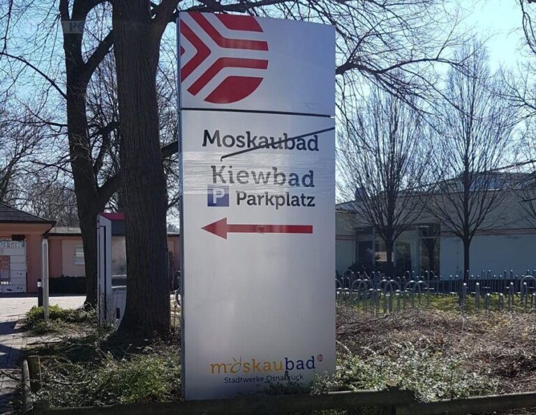 Das Moskaubad wird nicht zum Kiewbad!