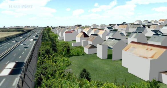 So sieht die A30 bei Nahne zur Zeit aus. / Foto: Brockfeld So sieht die A30 bei Nahne zur Zeit aus. / Foto: Brockfeld