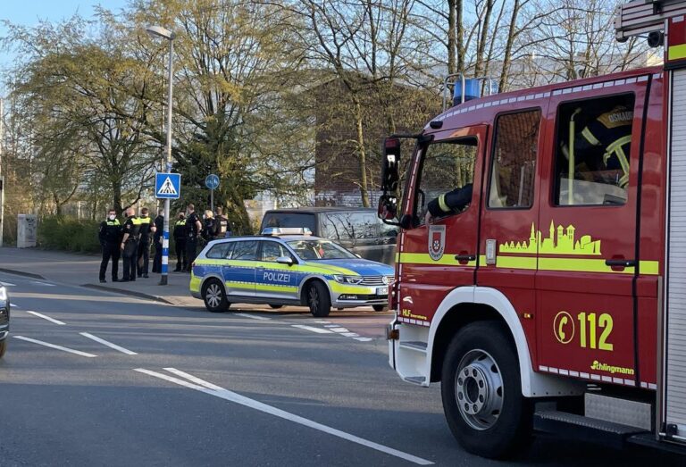 Feuerwehr im Einsatz in Osnabrück Eversburg