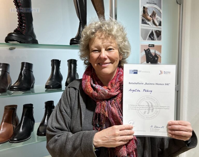 Die Osnabrücker Unternehmerin Angelika Pölking ist jetzt „Botschafterin Business Women IHK“.