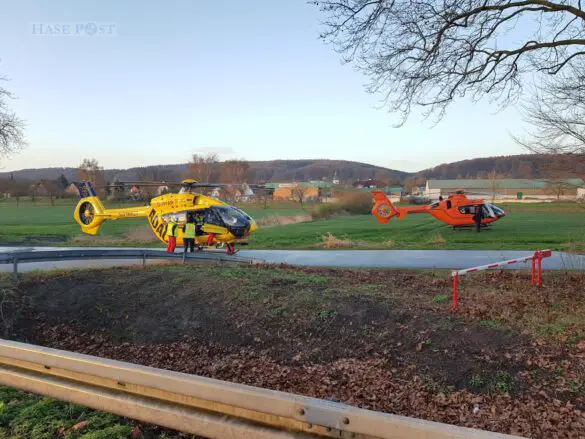 Glätteunfälle: Zwei Personen sterben in Bad Essen