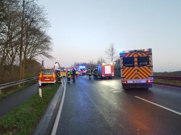 Glätteunfälle: Zwei Personen sterben in Bad Essen