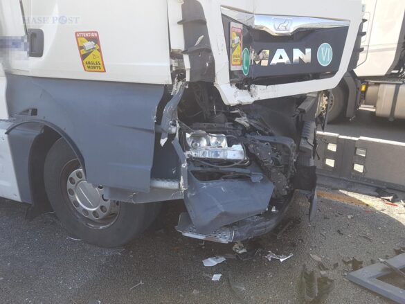 Autobahn A1 nach Unfallkette gesperrt