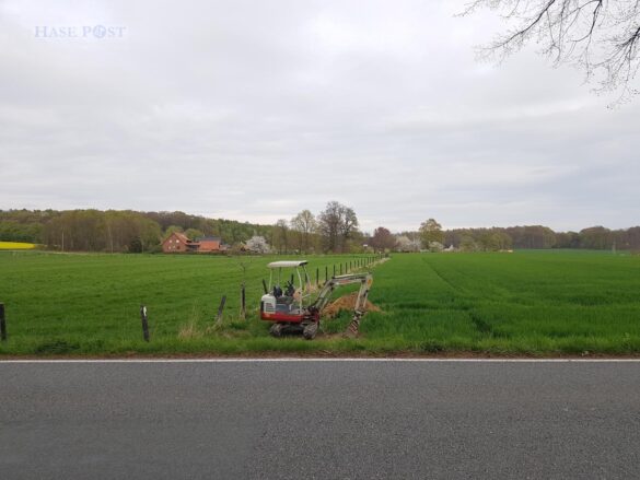 Scheunenfund: Artilleriegranate in Belm gesprengt