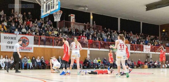 Spiel der Girolive-Panthers gegen Herner TC / Foto: Dieter Reinhard