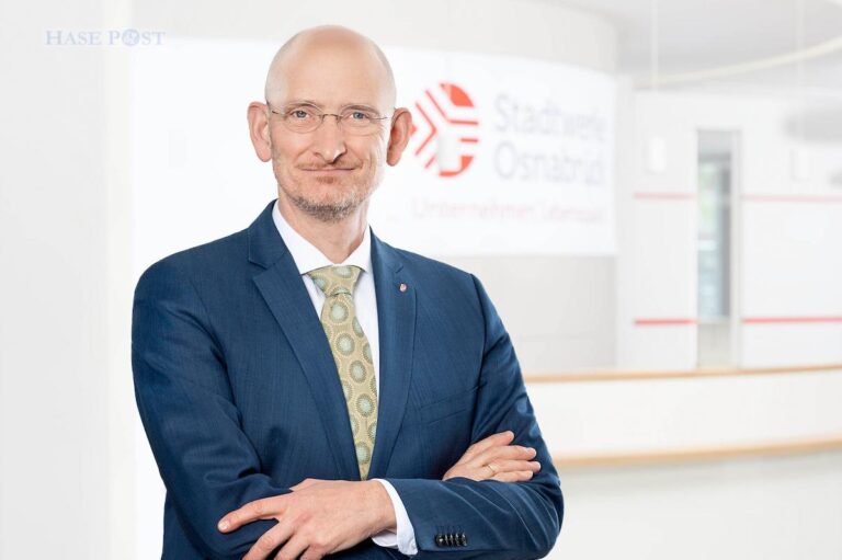 Der Vorstandsvorsitzende Christoph Hüls verlässt die Stadtwerke Osnabrück vorzeitig zum 30. Juni 2022. / Foto: Stadtwerke Osnabrück / Bettina Meckel-Wolff