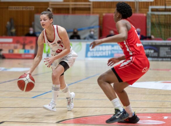 Spiel der Girolive-Panthers gegen Herner TC / Foto: Dieter Reinhard