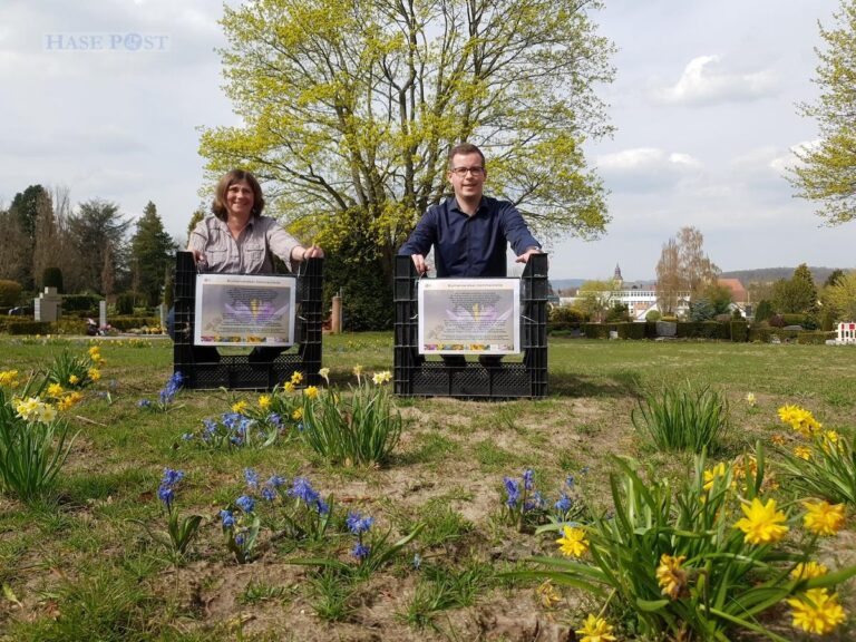 Blumenzwiebelrecycling in Melle