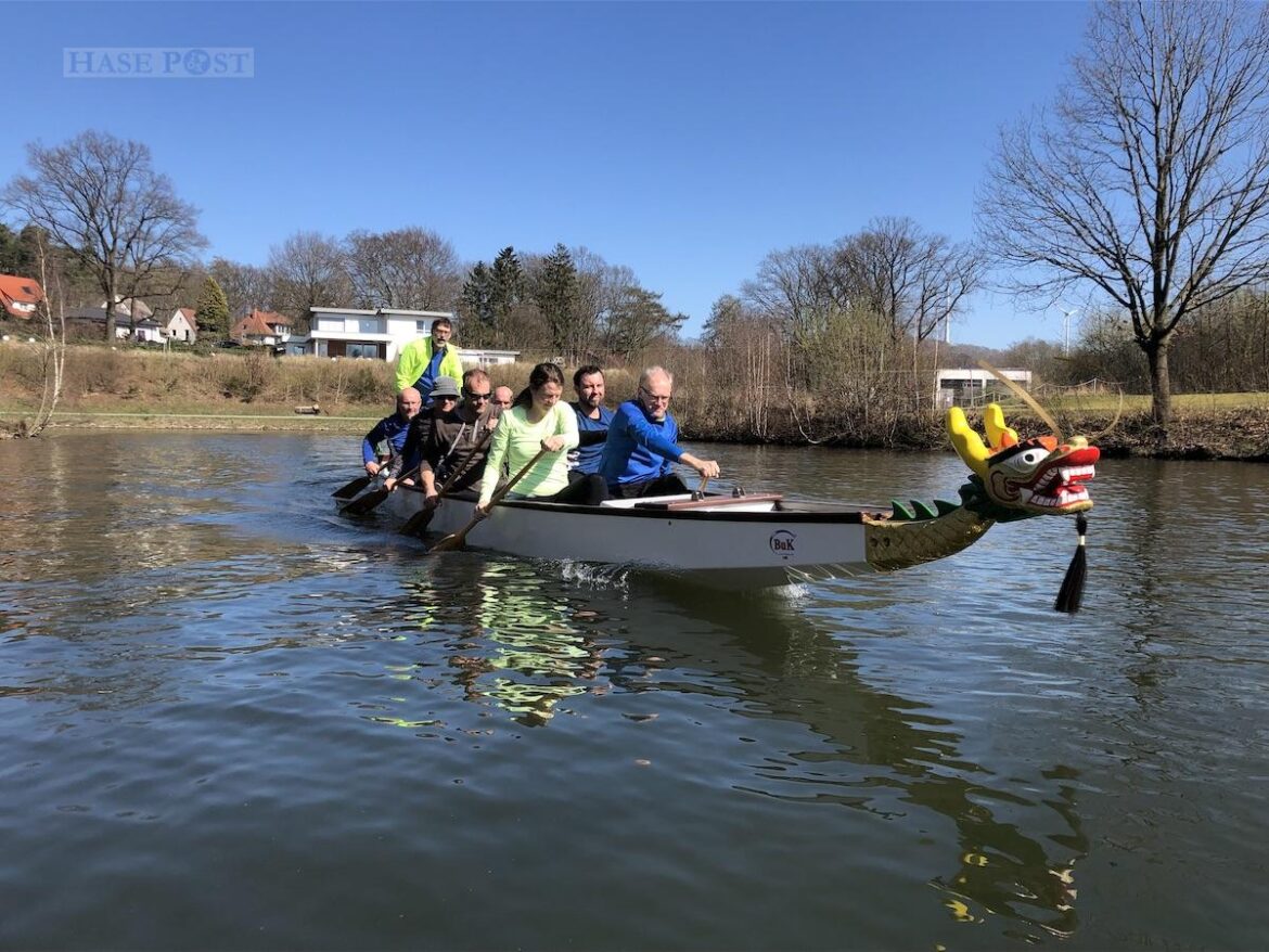 Varus Draken auf dem Stichkanal