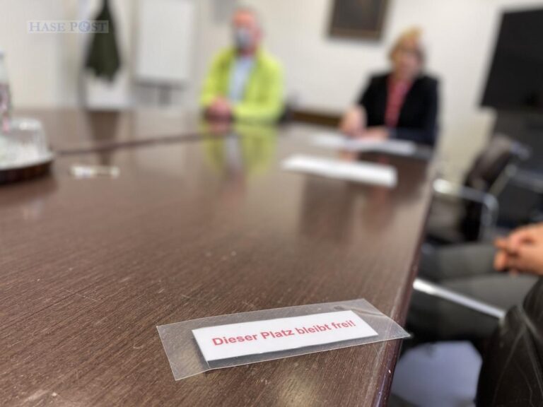 Pressetermin im Rathaus Osnabrück am 25.04.2022