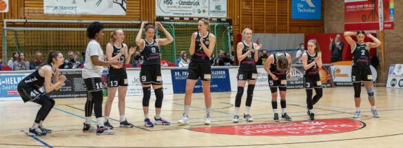 Spiel der GiroLive-Panthers gegen die Rheinland Lions