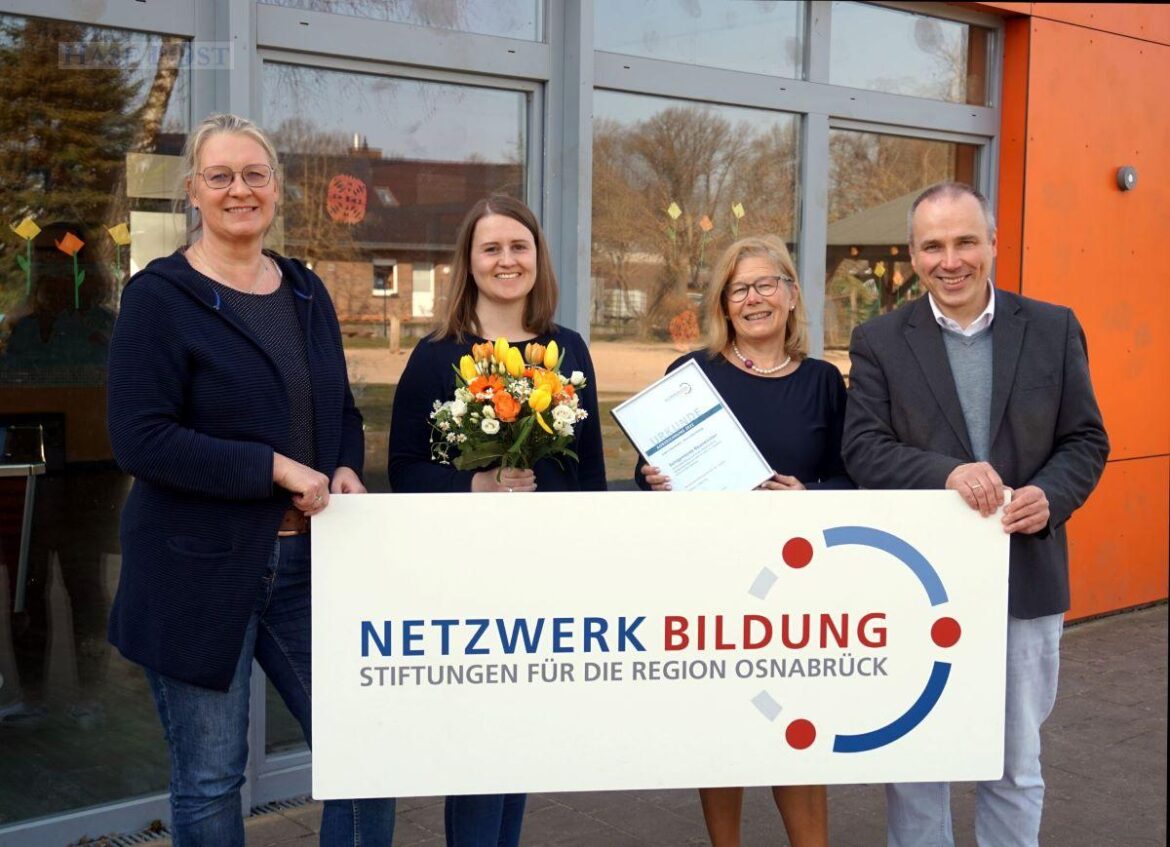 Preis des Netzwerks Bildung für Beteiligungsprojekte der Samtgemeinde Neuenkirchen