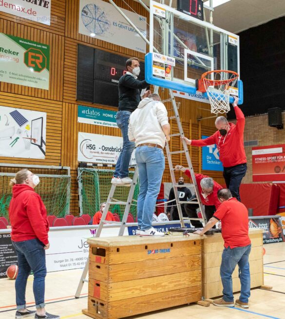 Spiel der GiroLive-Panthers gegen die Rheinland Lions