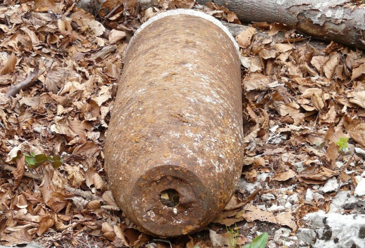 Blindgänger (Symbolbild)