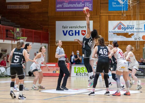 Spiel der GiroLive-Panthers gegen die Rheinland Lions