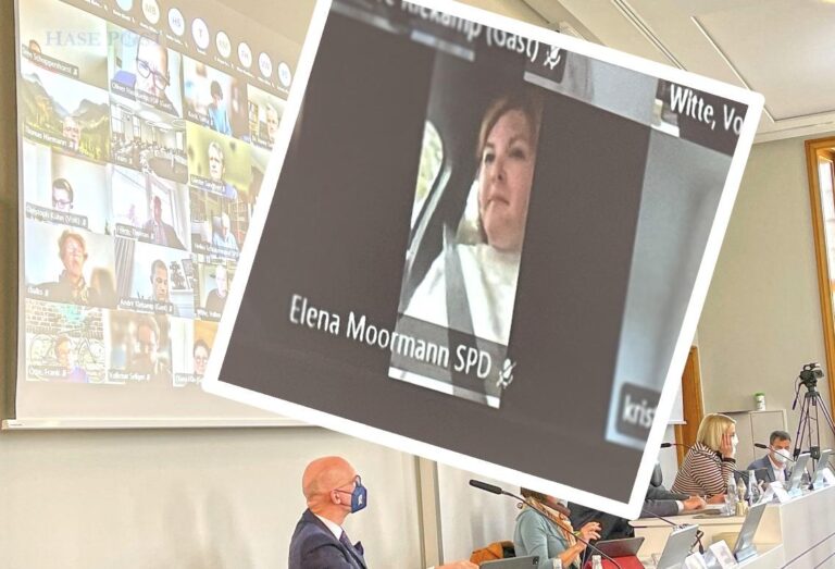 Elena Moormann, SPD, Streaming Ratssitzung