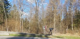 Mobiler Blitzer Radarkontrolle