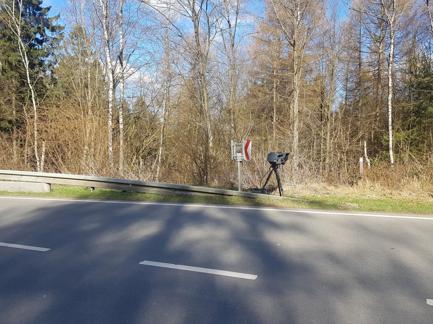 Mobiler Blitzer Radarkontrolle