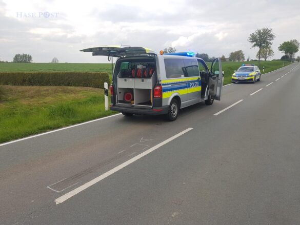 Tödlicher Kreuzungsunfall auf Landstraße in Melle Tödlicher Kreuzungsunfall auf Landstraße in Melle