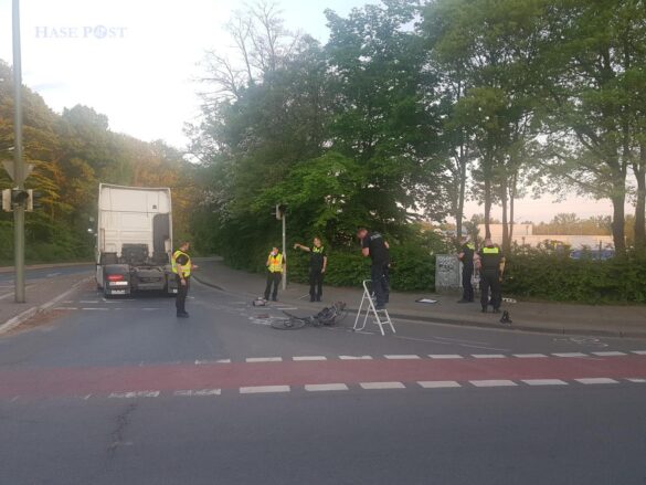 Unfallaufnahme der Polizei