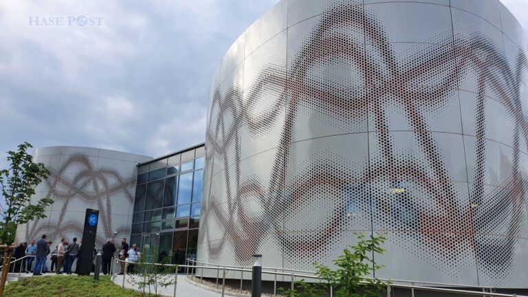 Der Erweiterungsbau "Plektrum" wurde feierlich eröffnet. / Foto: Groenewold