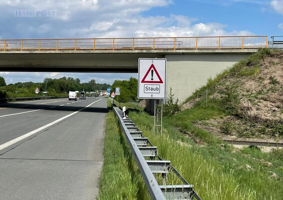Autobahn Staub-schild