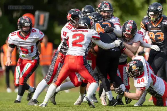 OSC Osnabrück-Tigers gegen die Firebirds aus Bremen / Foto: Reinhardt