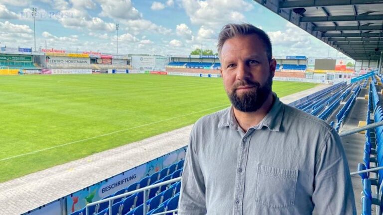 Heiner Backhaus ist neuer Trainer der Sportfreunde Lotte. / Foto: Sportfreunde Lotte / Alexander Frontzek