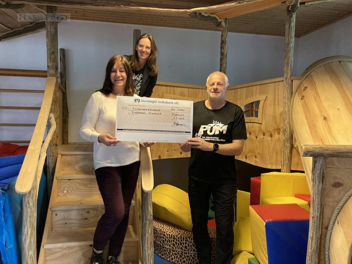 Spendenübergabe Frauenhaus