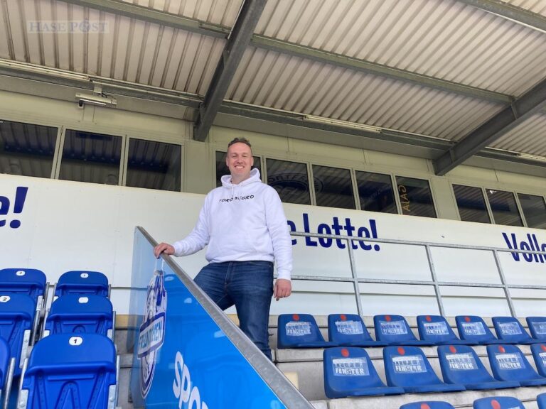Dennis Spellbrink ist Initiator von Toro Negro, die das Benefizspiel in Lotte organisieren. / Foto: Schulte
