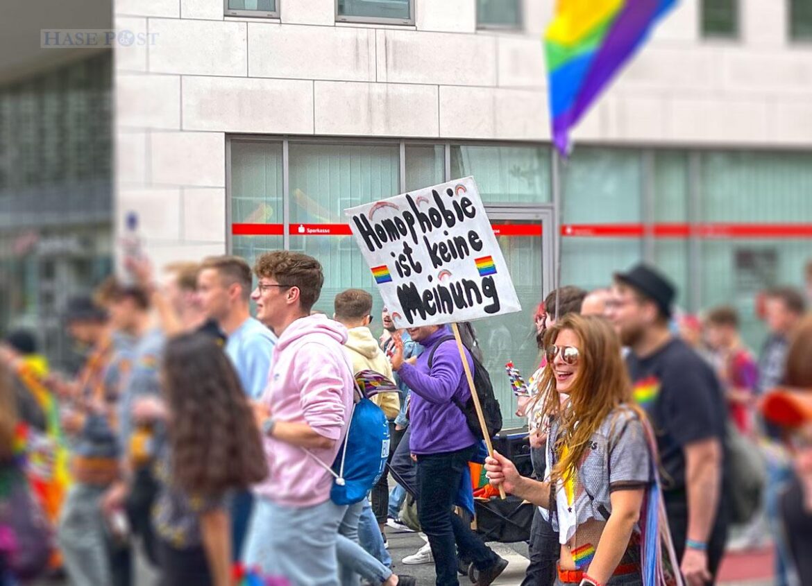 Christopher Street Day (CSD) 2022 in Osnabrück