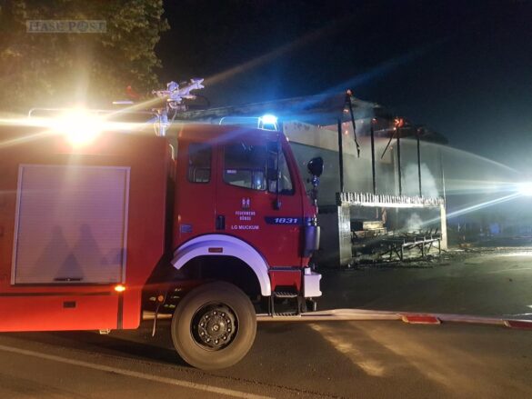 Raub der Flammen: Sägewerk bei zweitem Feuer zerstört