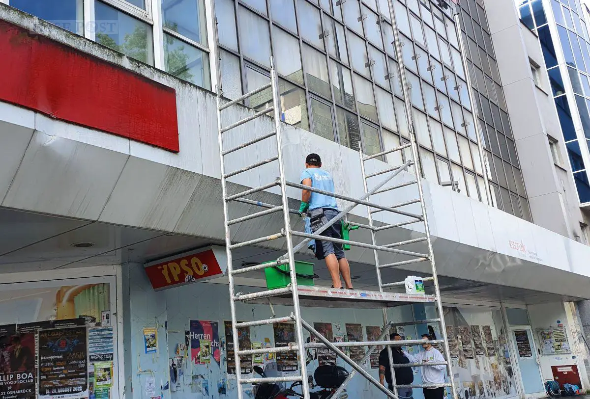 Reinigungsarbeiten am ehemaligen YPSO-Gebäude (Archivbild) / Foto: Groenewold
